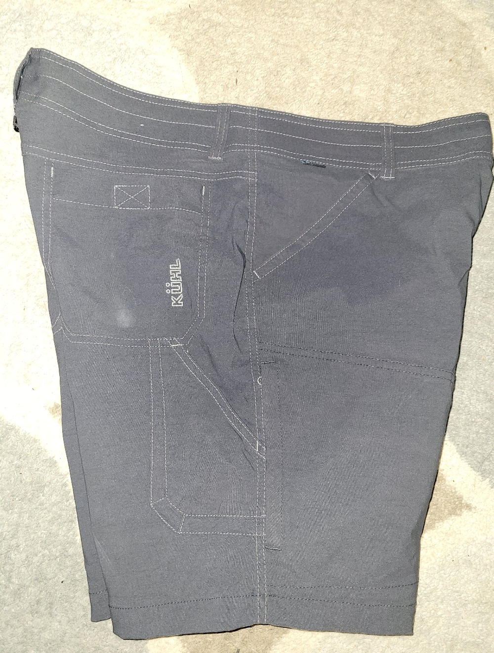 Kuhl Men's Renegade Outdoor Hiking Performance Stretch Cargo Shorts 9.25" - 36